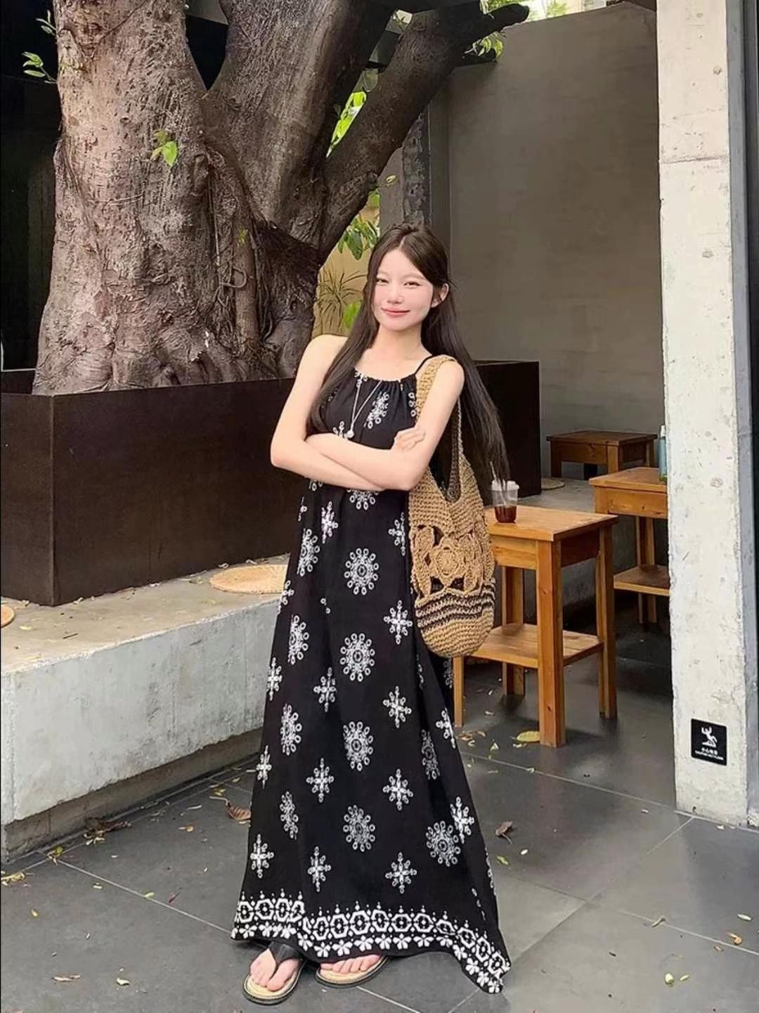 COTTON MARKET韓國直郵㊣女士新品真品時尚推薦職業連衣裙COTTON MARKET連衣裙圖色2