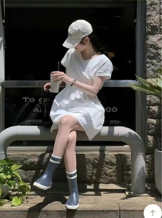 COTTON MARKET韓國直郵㊣女士新品休閑職業推薦真品連衣裙COTTON MARKET連衣裙
