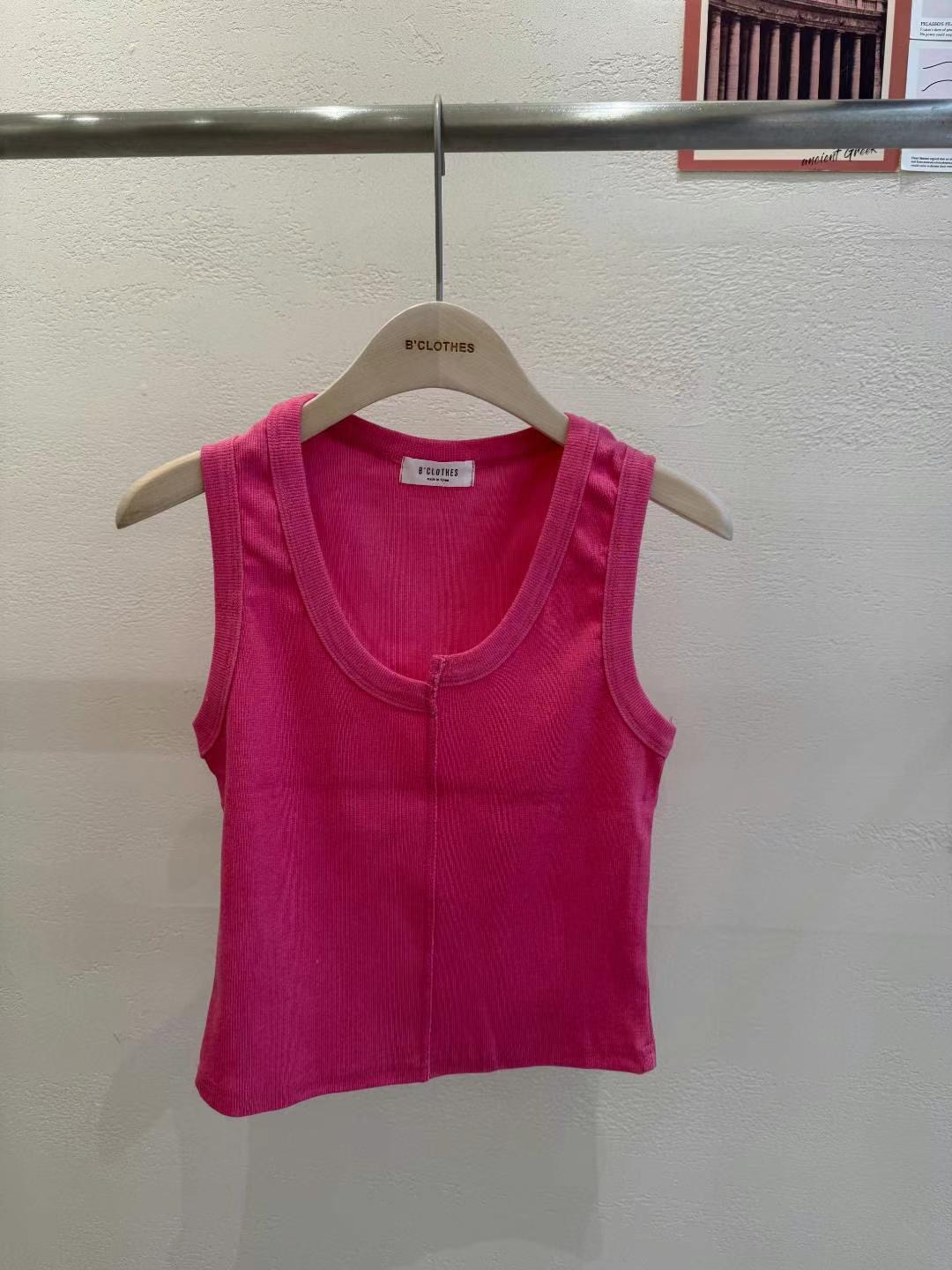 BCLOTHES-비클로스-T東大門㊣代購女士新品推薦熱賣吊帶背心BCLOTHES吊帶/背心圖色4