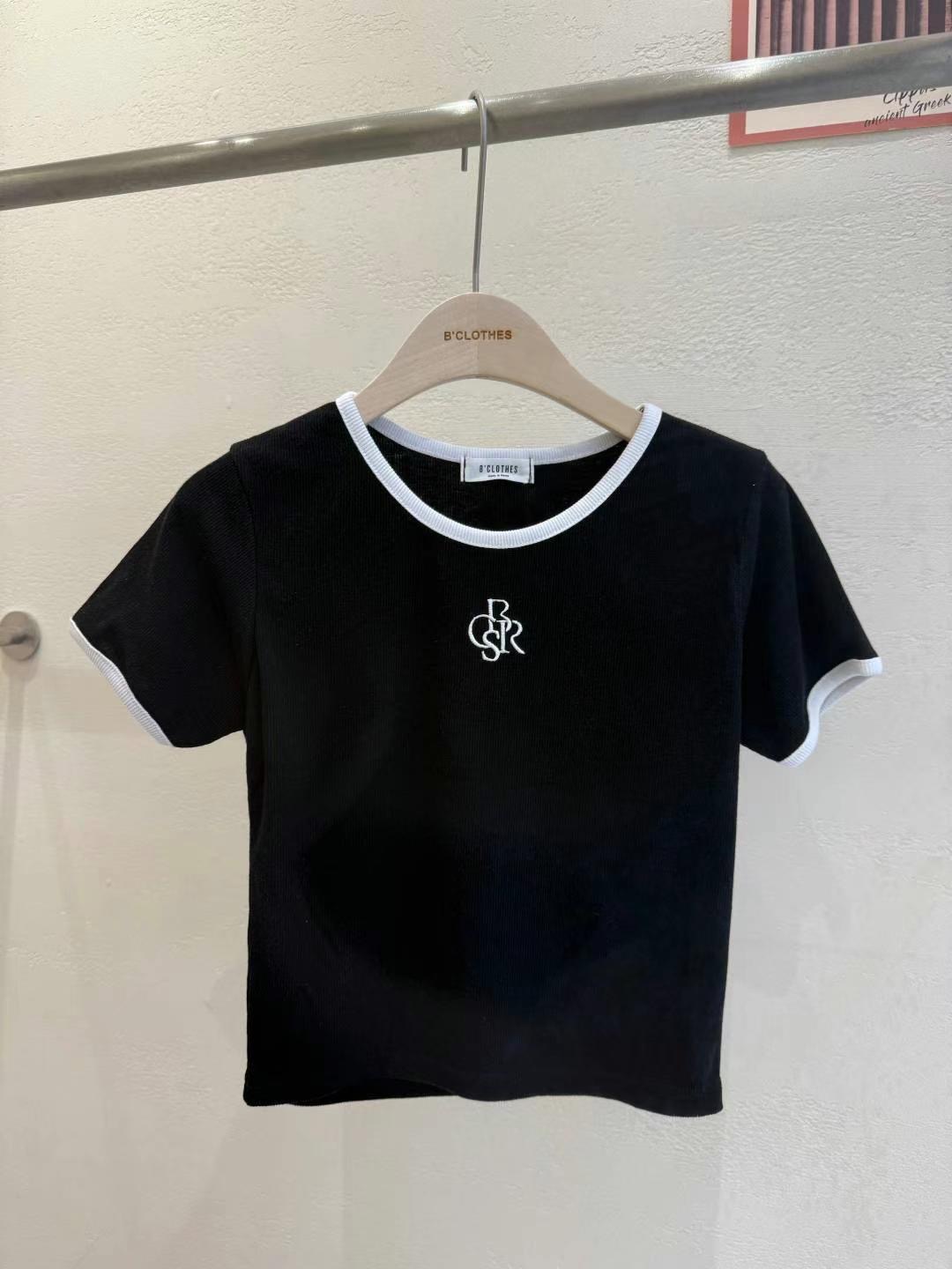 BCLOTHES-비클로스-T東大門㊣直郵女士新款熱賣25春夏T恤BCLOTHEST恤