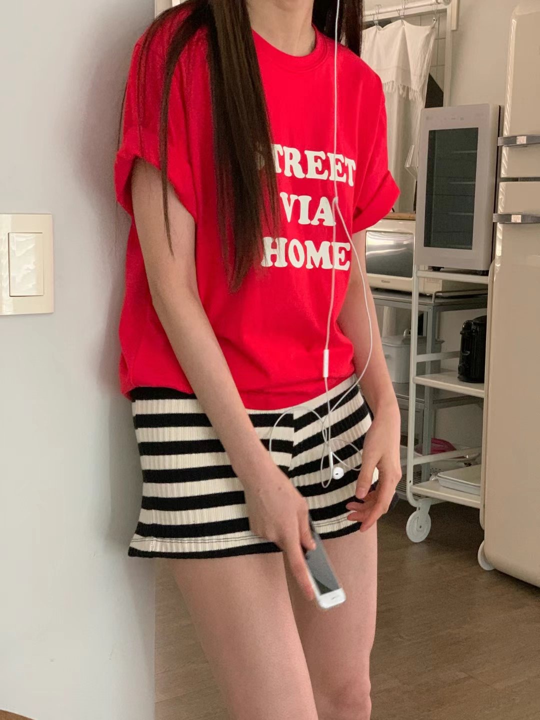 FIVE韓國直郵㊣女裝新品時尚熱賣職業休閑推薦人氣真品25春夏T恤FIVET恤