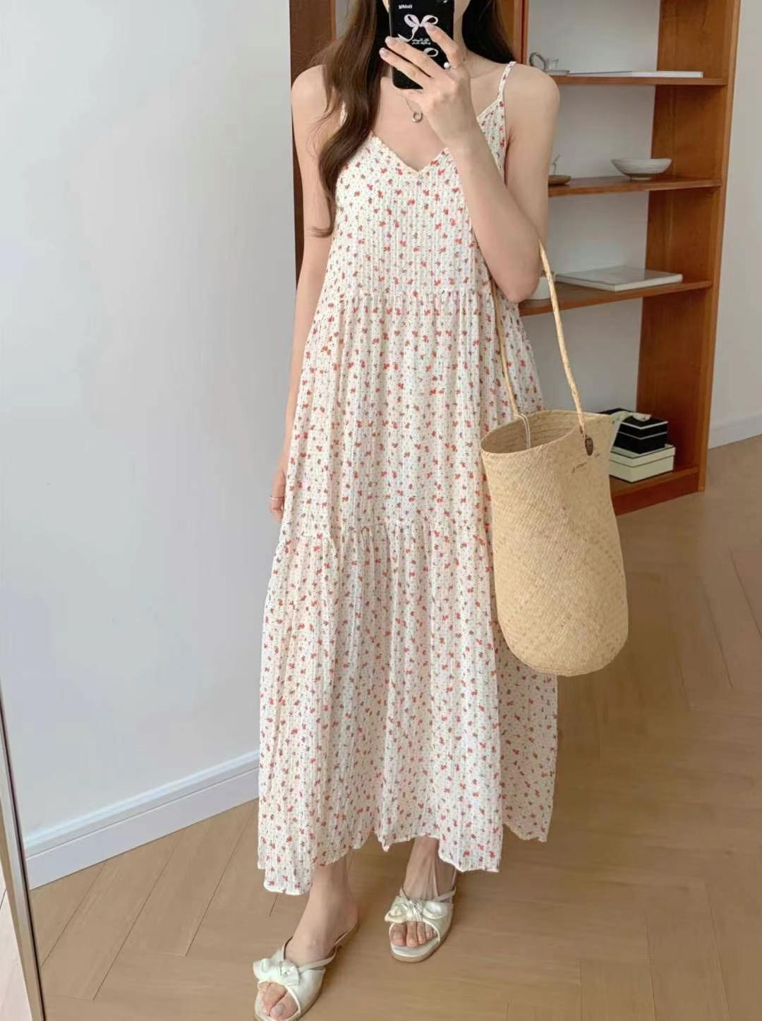 COTTON MARKET東大門㊣直郵女裝新款時尚推薦25春夏連衣裙COTTON MARKET連衣裙