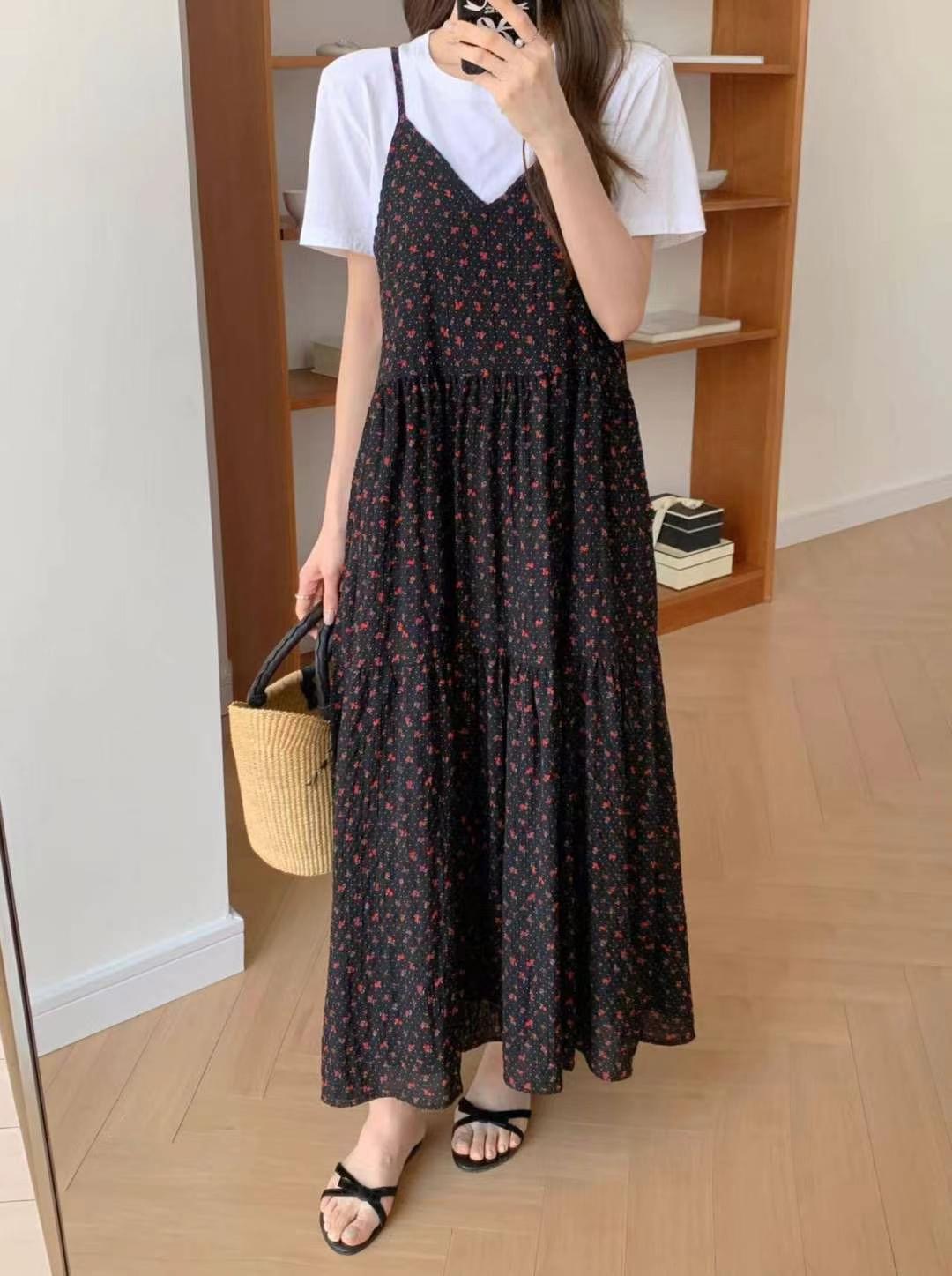 COTTON MARKET東大門㊣直郵女裝新款時尚推薦25春夏連衣裙COTTON MARKET連衣裙圖色2