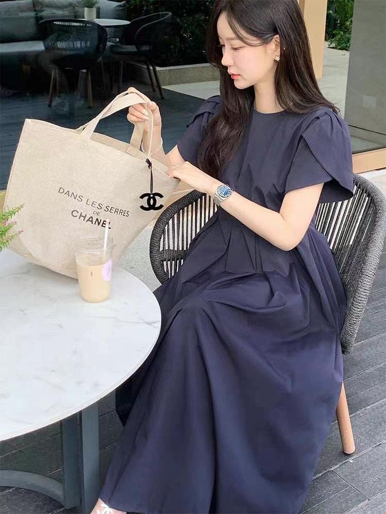 COTTON MARKET東大門㊣實拍女裝新款休閑推薦熱賣時尚連衣裙COTTON MARKET連衣裙