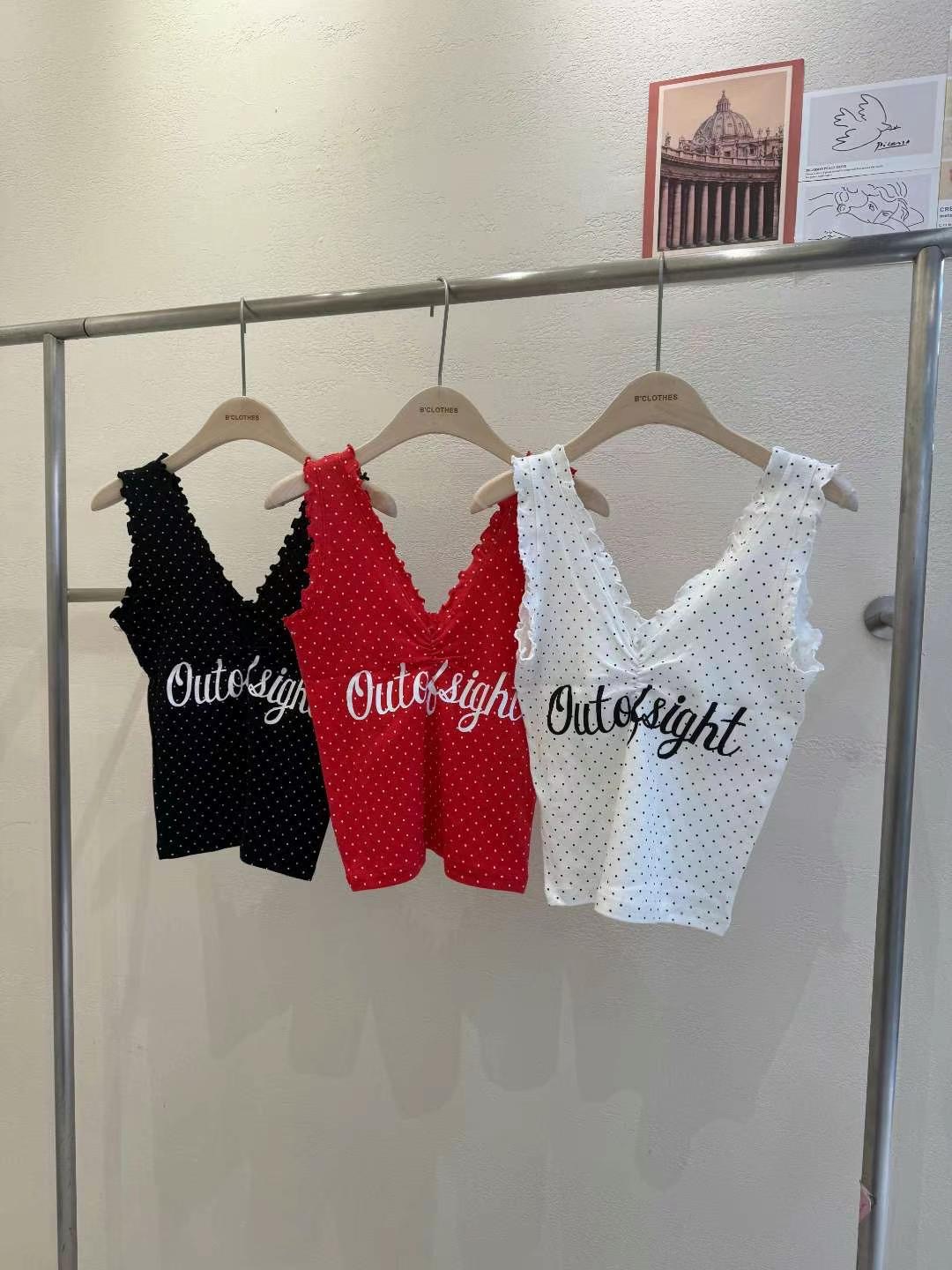 BCLOTHES-비클로스-T韓國代購㊣女裝新款真品推薦吊帶背心BCLOTHES吊帶/背心