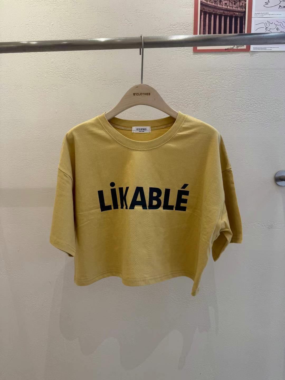 BCLOTHES-비클로스-T東大門㊣直郵女裝新品休閑熱賣真品T恤BCLOTHEST恤圖色2