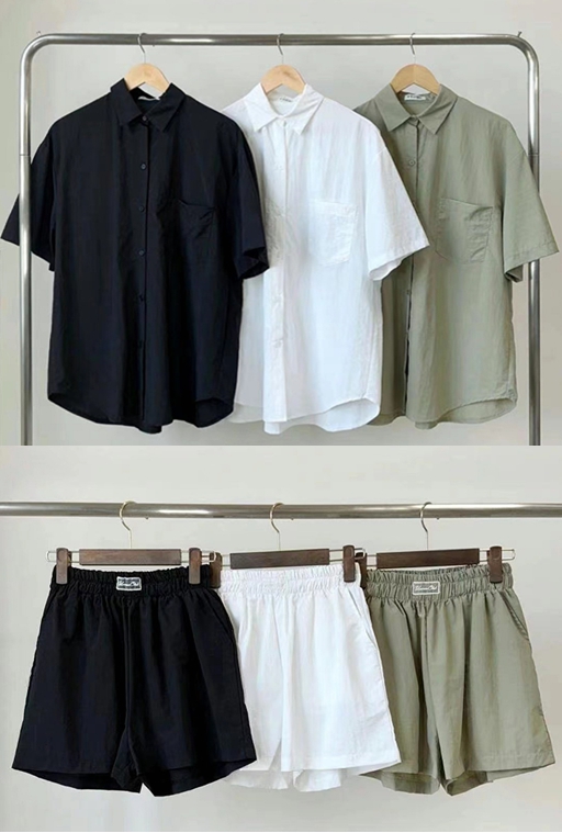 BCLOTHES-비클로스-T東大門㊣實拍女裝新款熱賣人氣時尚套裝BCLOTHES套裝圖色2左二色
