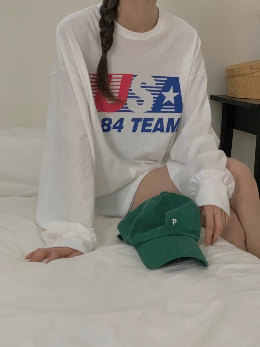 FIVE韓國代購㊣女裝新品真品時尚推薦熱賣人氣職業休閑長袖T恤FIVE長袖T恤