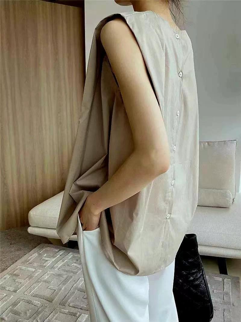 COTTON MARKET韓國直郵㊣女士新品真品休閑時尚25春夏吊帶背心COTTON MARKET吊帶/背心