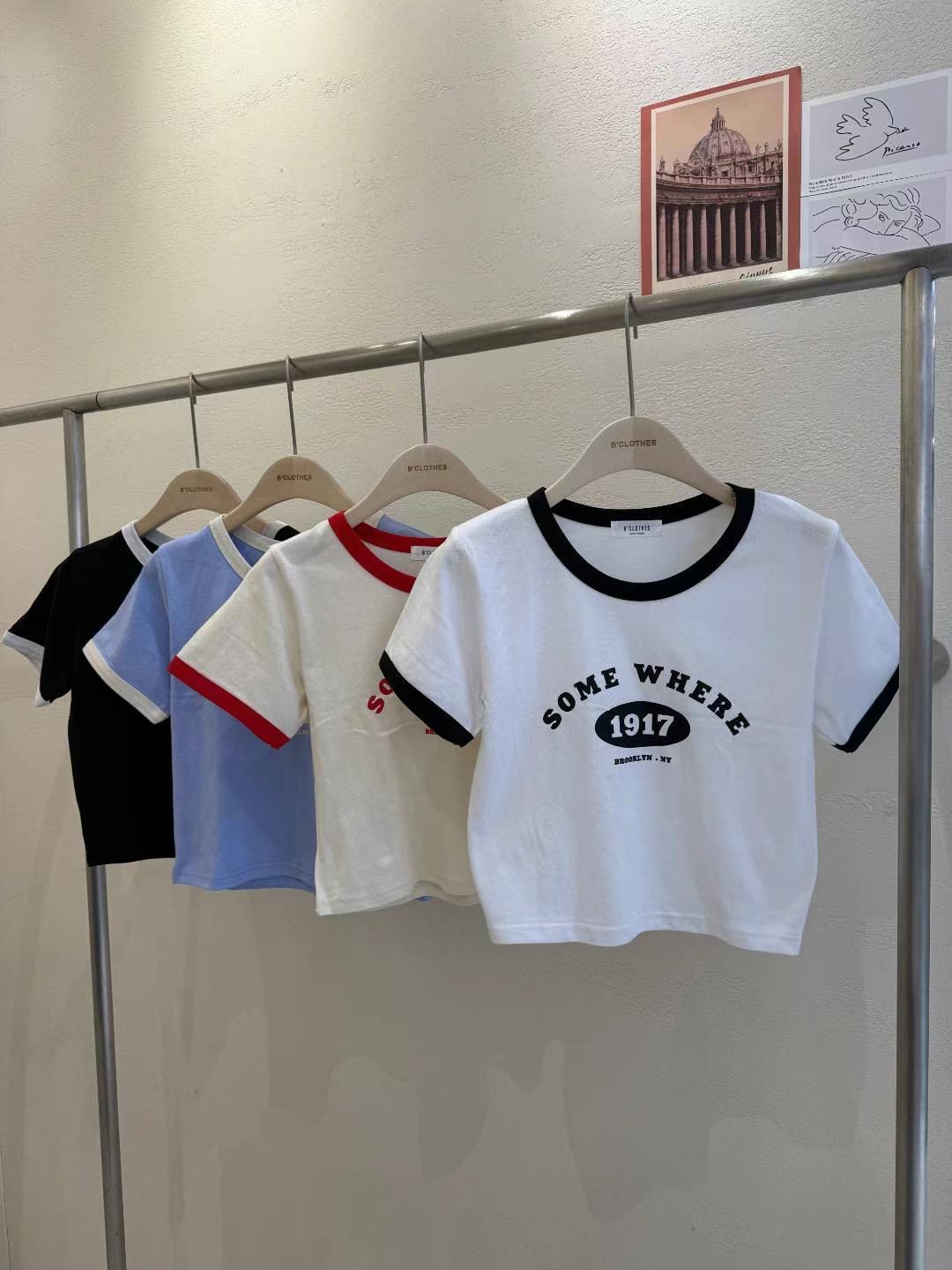 BCLOTHES-비클로스-T韓國代購㊣女裝新款熱賣休閑推薦T恤BCLOTHEST恤