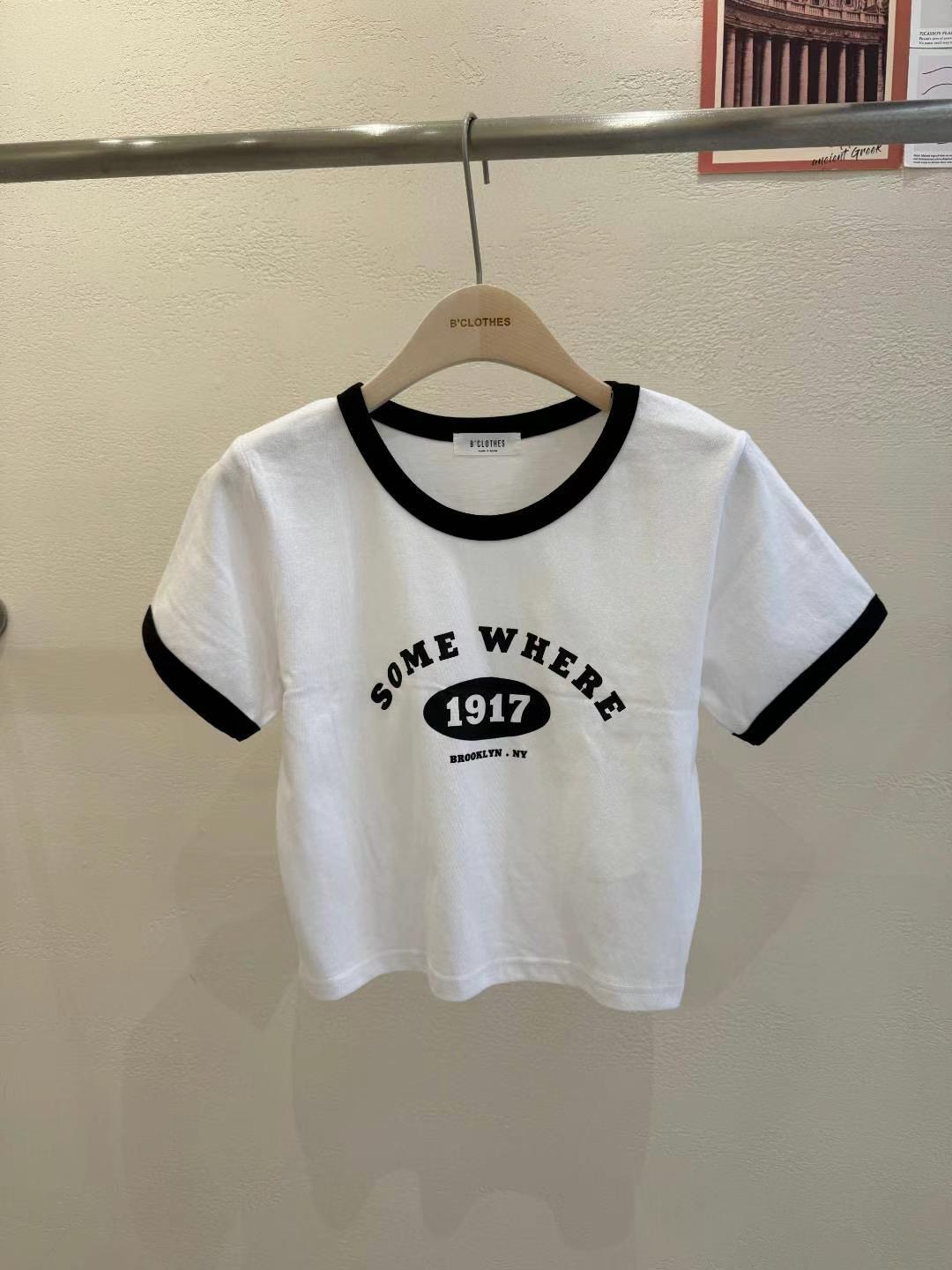 BCLOTHES-비클로스-T韓國代購㊣女裝新款熱賣休閑推薦T恤BCLOTHEST恤圖色4