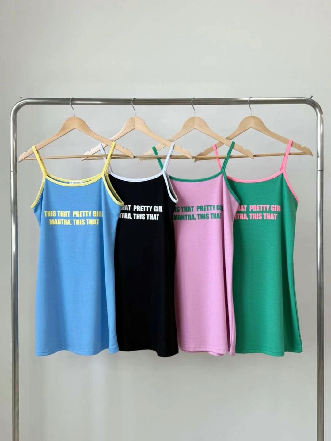 BCLOTHES-비클로스-T東大門㊣實拍女裝新款25春夏休閑連衣裙BCLOTHES連衣裙