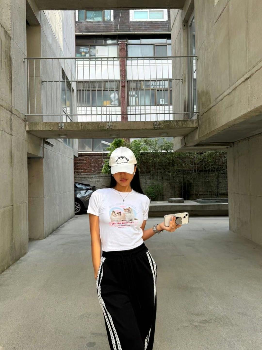 BCLOTHES-비클로스-T東大門㊣直郵女裝新款25春夏推薦T恤BCLOTHEST恤