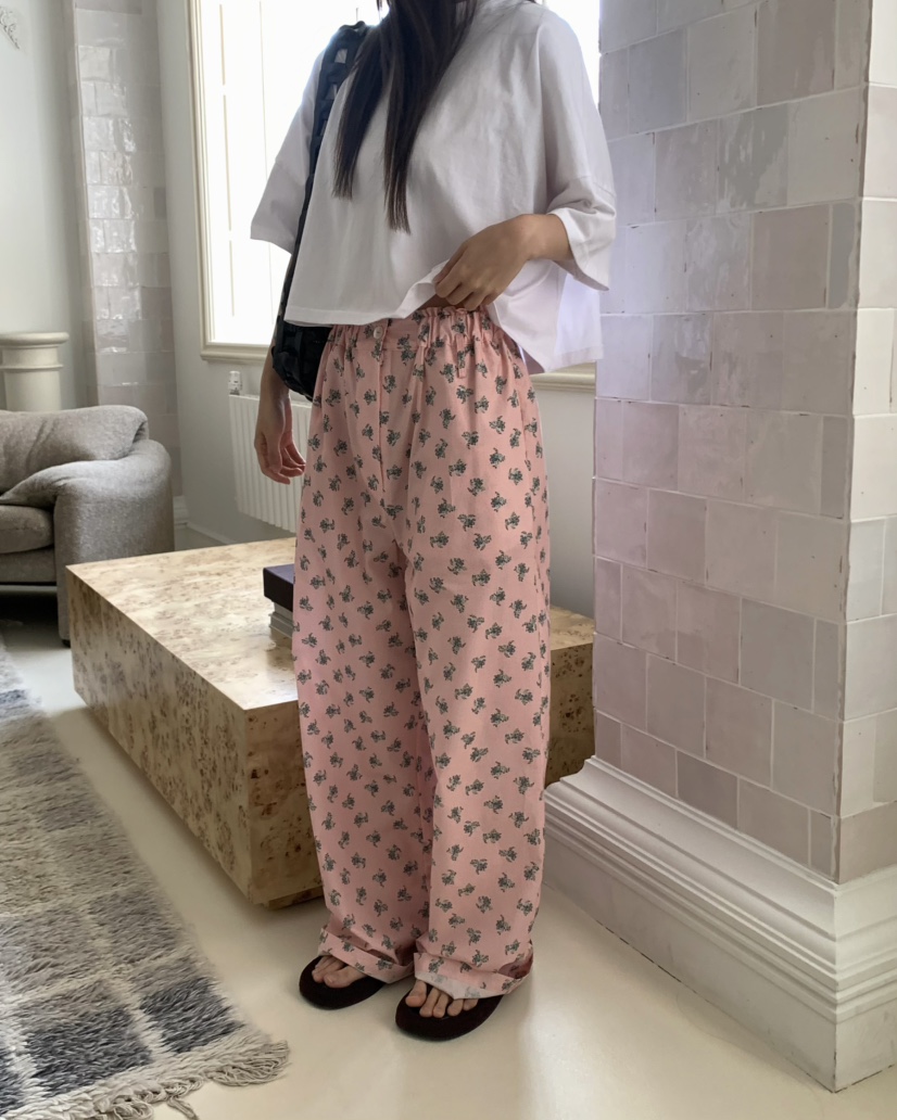 PEBBLE東大門㊣實拍女士新品人氣真品休閑職業時尚25春夏休閑褲PEBBLE/LAYER休閑褲