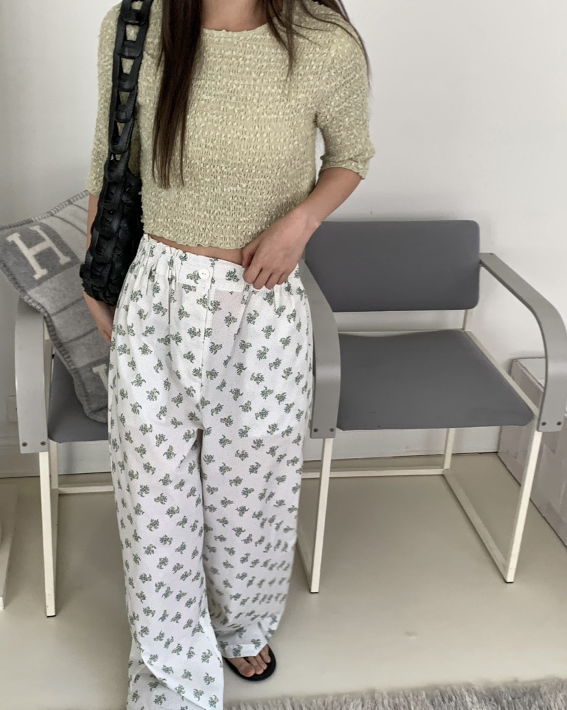 PEBBLE東大門㊣實拍女士新品人氣真品休閑職業時尚25春夏休閑褲PEBBLE/LAYER休閑褲