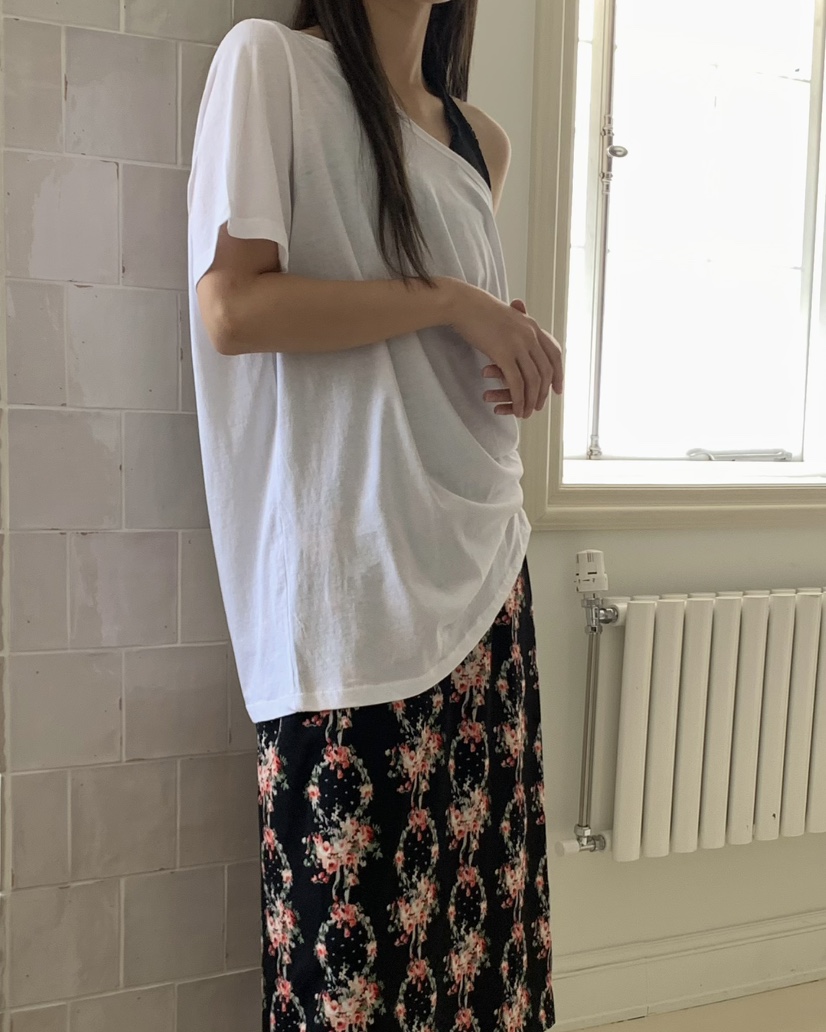 PEBBLE東大門㊣代購女士新款時尚休閑真品職業熱賣25春夏T恤PEBBLE/LAYERT恤