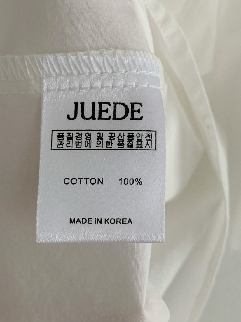 JUEDE(此品牌容易投訴)韓國直郵㊣女士新品真品襯衫蕾絲衫JUEDE襯衫/蕾絲衫