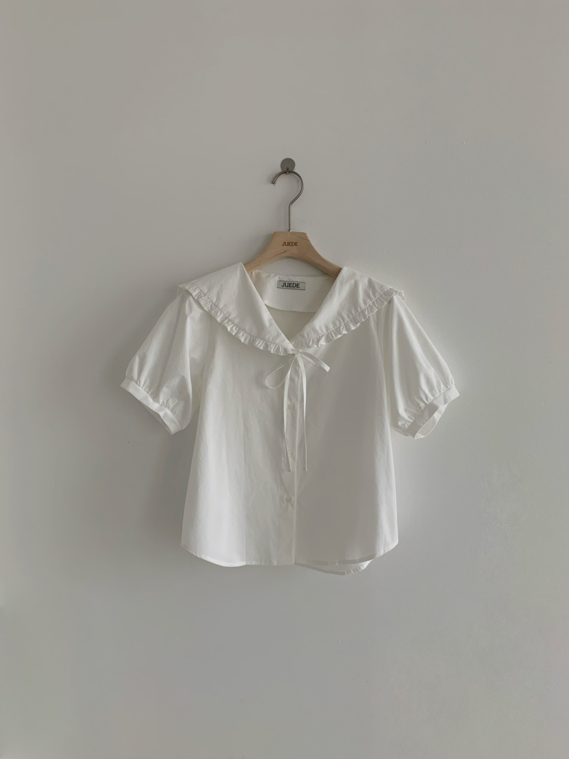 JUEDE(此品牌容易投訴)韓國直郵㊣女士新品真品襯衫蕾絲衫JUEDE襯衫/蕾絲衫圖色2