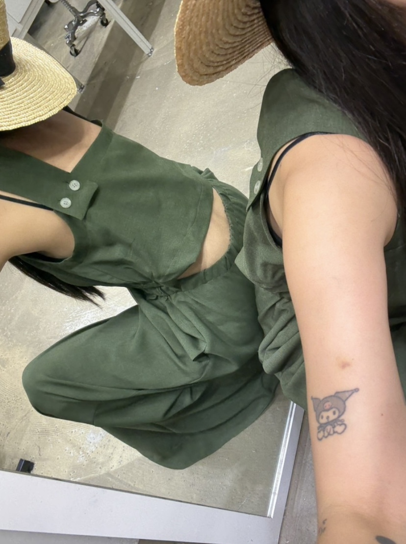 DAILY MOMENT韓國代購㊣女裝新款人氣熱賣職業25春夏連體褲DAILY MOMENT連體褲