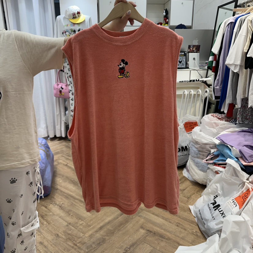 DE LINE東大門㊣代購女裝新款人氣推薦休閑時尚真品吊帶背心DE LINE吊帶/背心圖色2
