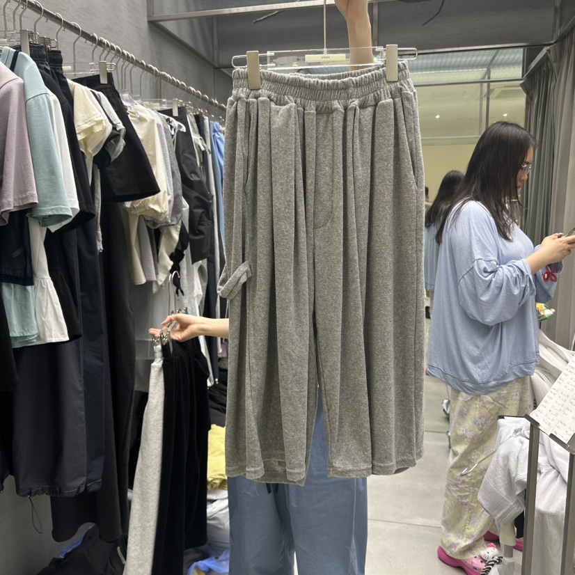 UOOV東大門㊣直郵女裝新款休閑熱賣推薦職業時尚25春夏休閑褲UOOV休閑褲圖色2