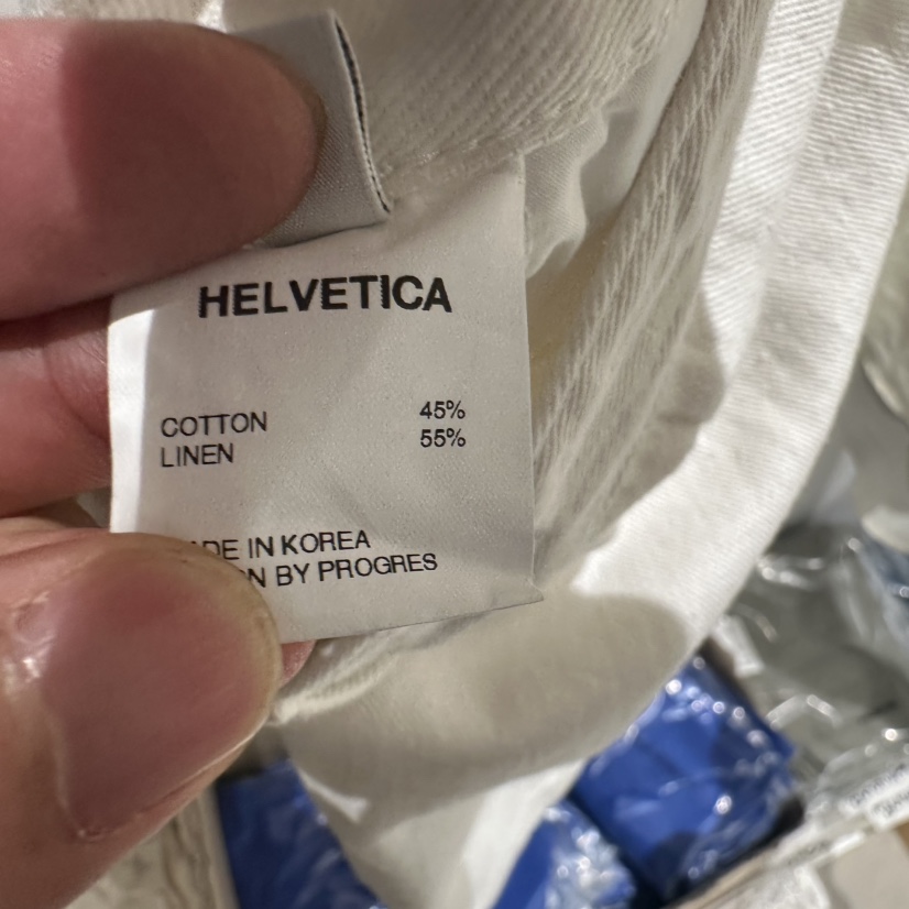 HELVETICA東大門㊣實拍女士新品職業熱賣人氣25春夏短褲褶皺亞麻HELVETICA短褲