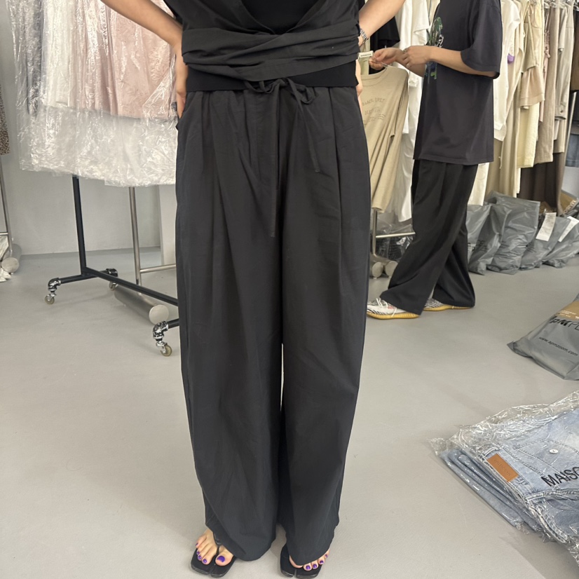 DOUBLE STANDARD/LE SMOKING/MAISONSTAFF韓國代購㊣女士新品職業休閑褲MAISONSTAFF休閑褲圖色3