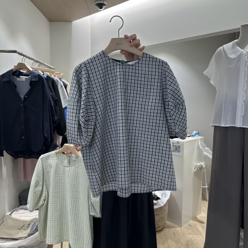 MARANT韓國直郵㊣女裝新款熱賣職業休閑真品25春夏襯衫蕾絲衫MARANT襯衫/蕾絲衫圖色2