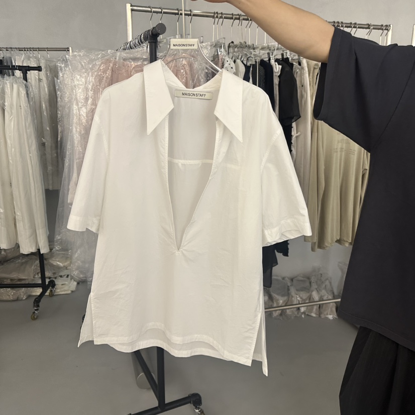 DOUBLE STANDARD/LE SMOKING/MAISONSTAFF東大門㊣實拍女士新款真品襯衫蕾絲衫MAISONSTAFF襯衫/蕾絲衫圖色3