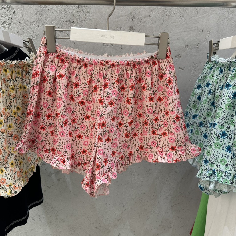 6PENCE-P東大門㊣代購女裝新品人氣職業熱賣推薦時尚真品短褲6PENCE-P短褲圖色2