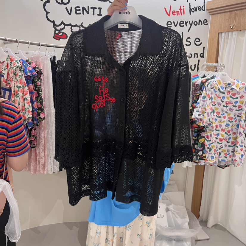 VENTI韓國直郵㊣女士新品熱賣真品時尚人氣休閑職業25春夏夾克VENTI夾克圖色2