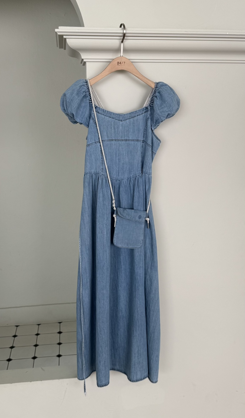TWENTY FOUR SEVEN24-7韓國代購㊣女裝新品25春夏連衣裙含包TEWNTY FOUR SEVEN24-7連衣裙