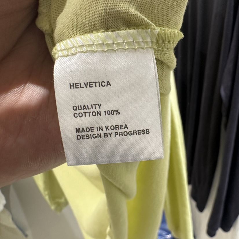 HELVETICA韓國代購㊣女士新款推薦25春夏職業時尚休閑長袖T恤HELVETICA長袖T恤
