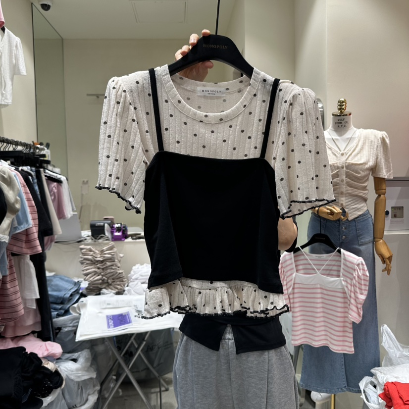 MONOPOLY東大門㊣代購女士新品人氣休閑職業真品套裝兩件套uha套裝