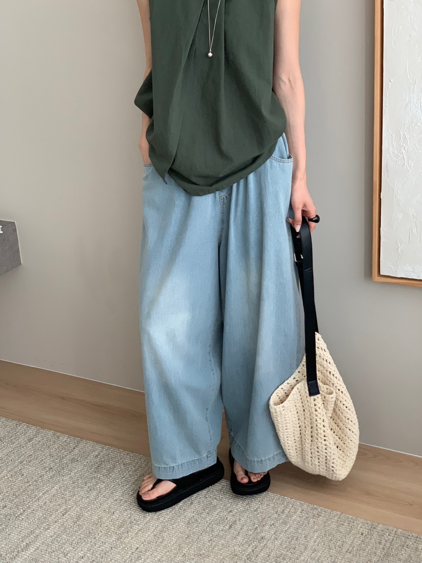 RIVER RAIN東大門㊣實拍女士新款熱賣休閑25春夏真品牛仔褲RIVER RAIN牛仔褲