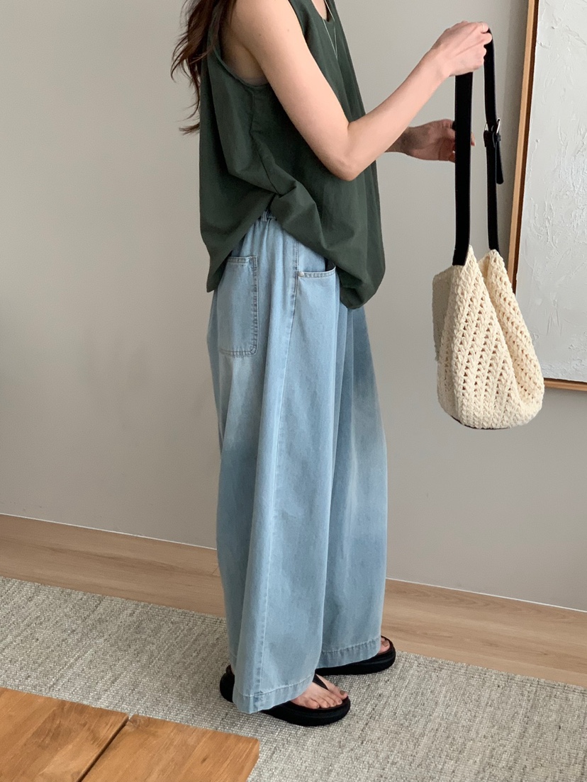 RIVER RAIN東大門㊣實拍女士新款熱賣休閑25春夏真品牛仔褲RIVER RAIN牛仔褲