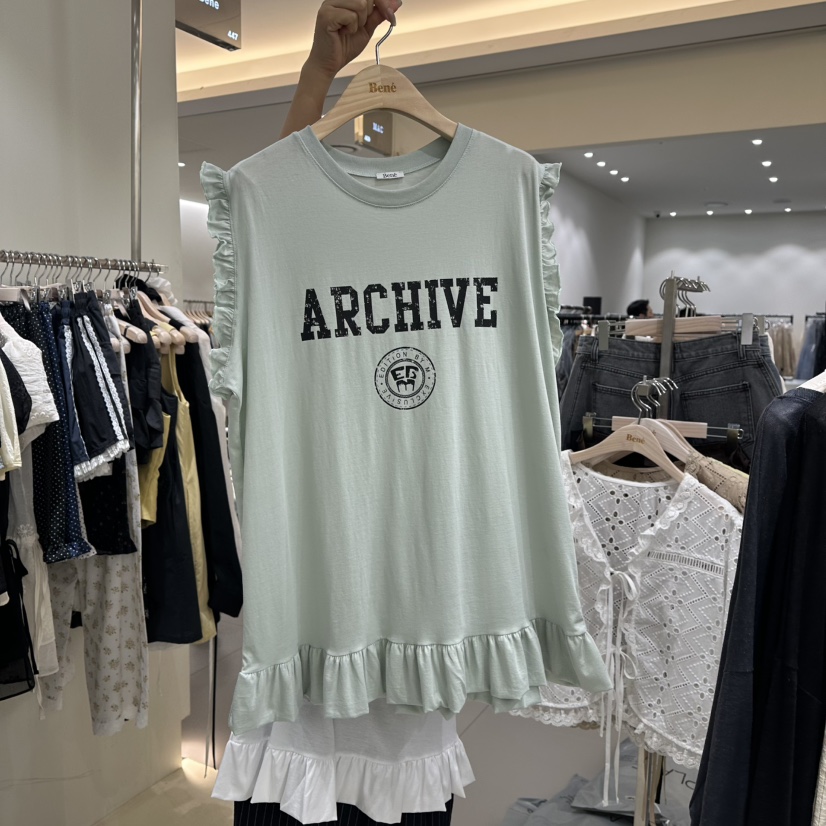 BENE東大門㊣實拍女士新品真品人氣職業時尚熱賣吊帶背心棉質BENE吊帶/背心圖色2