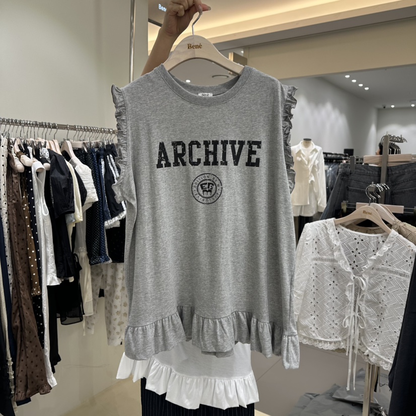 BENE東大門㊣實拍女士新品真品人氣職業時尚熱賣吊帶背心棉質BENE吊帶/背心圖色3