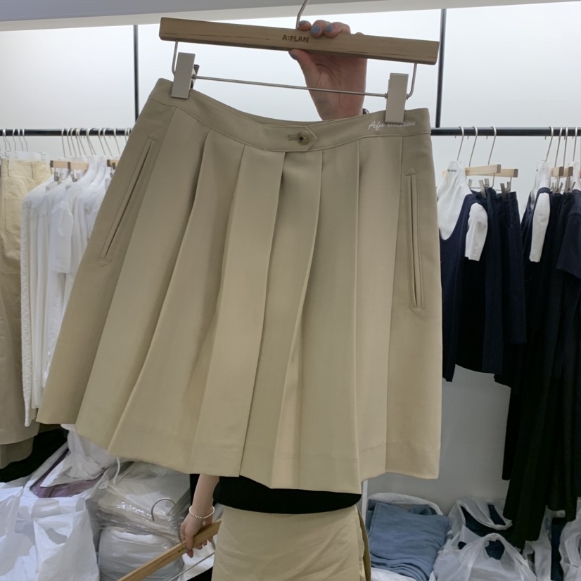 A Flan韓國直郵㊣女士新款人氣熱賣真品推薦時尚25春夏短裙AFN/A Flan短裙