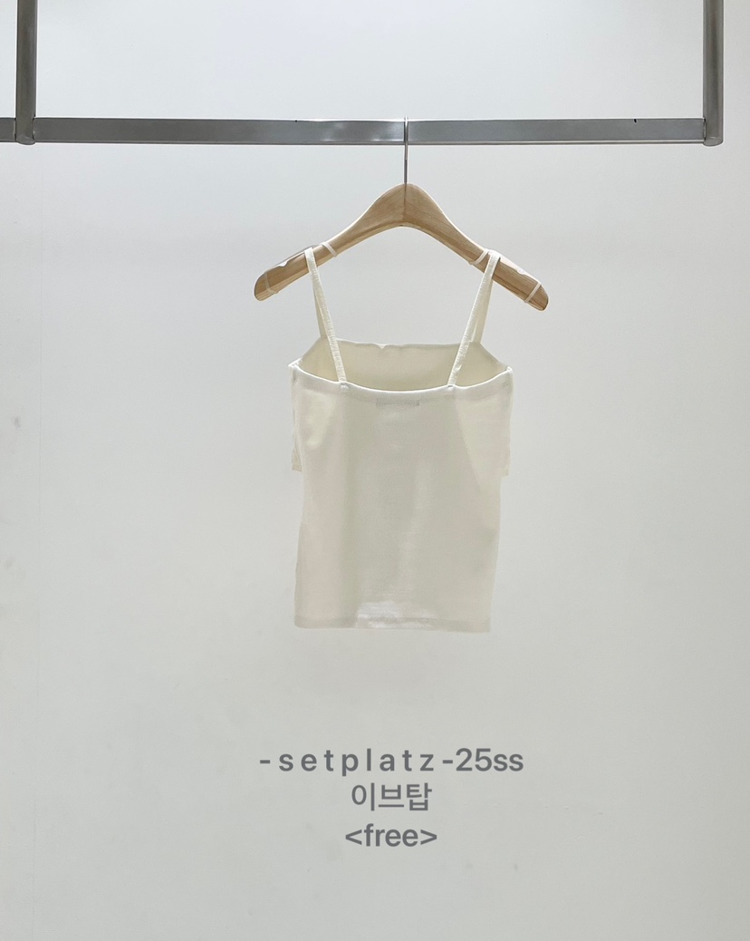 SETPLATZ韓國代購㊣女裝新款人氣25春夏熱賣推薦時尚吊帶背心PLATZCLASSIC吊帶/背心