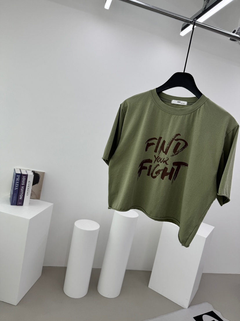 RED-A東大門㊣代購女士新品真品25春夏人氣休閑熱賣推薦T恤RED-AT恤圖色3