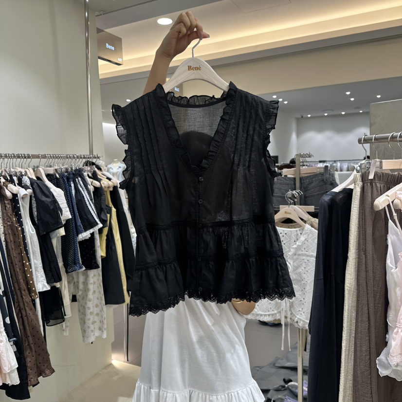 BENE韓國代購㊣女裝新品熱賣25春夏人氣職業推薦真品吊帶背心BENE吊帶/背心圖色3