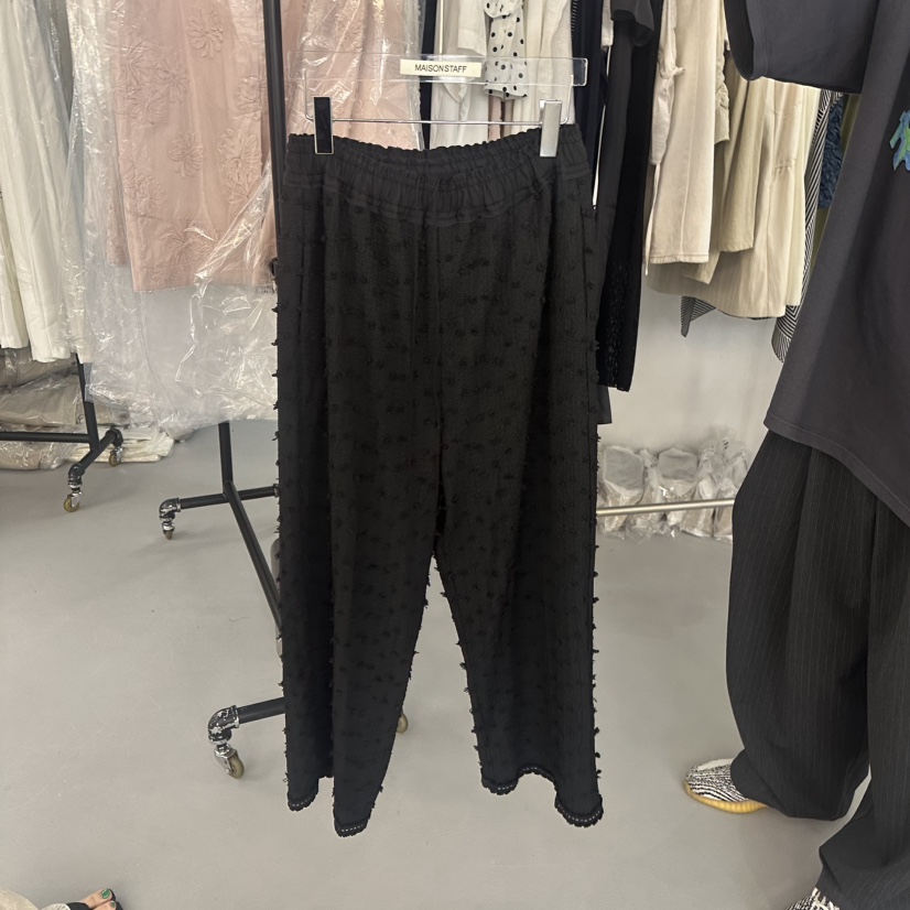 DOUBLE STANDARD/LE SMOKING/MAISONSTAFF東大門㊣代購女士新品時尚休閑褲MAISONSTAFF休閑褲圖色2