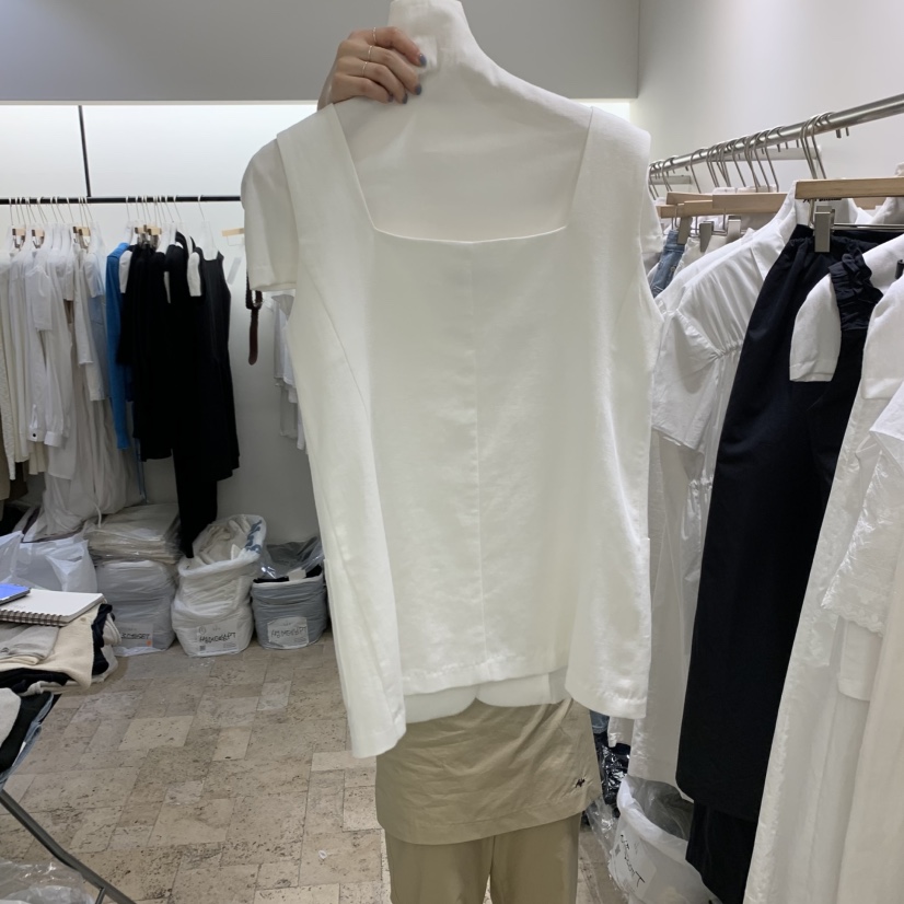 A Flan韓國代購㊣女裝新款時尚真品職業人氣25春夏推薦馬甲AFN/A Flan馬甲