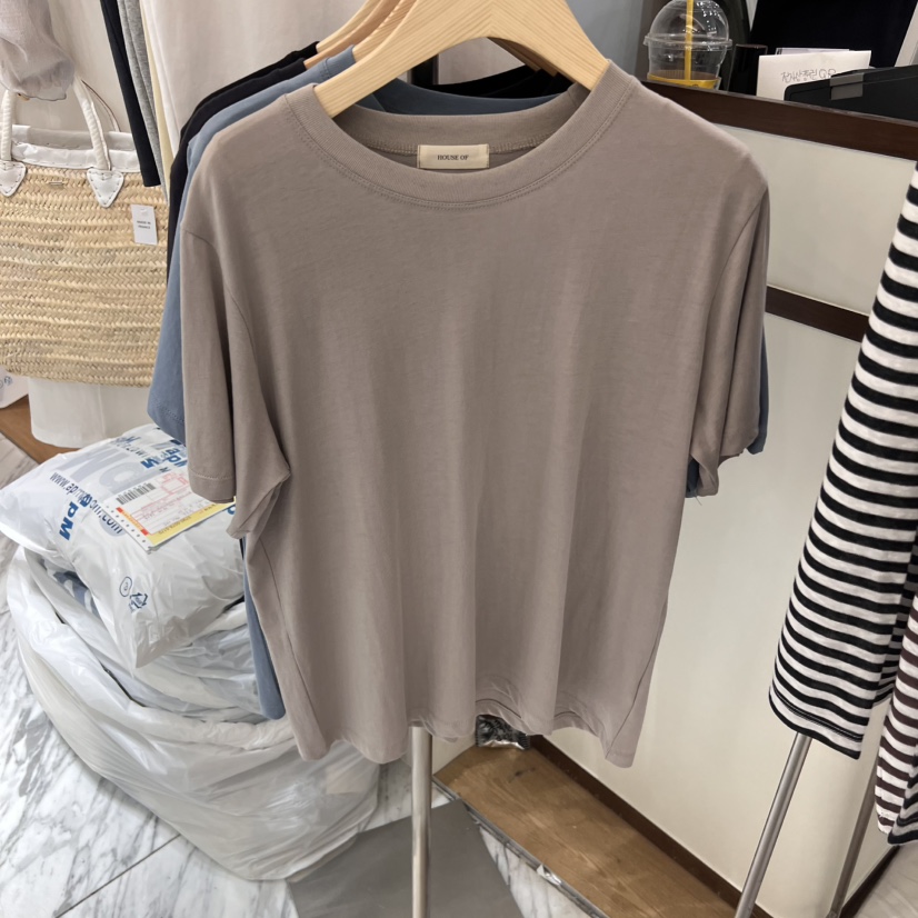 HOUSE OF/DE MERRY東大門㊣代購女裝新品熱賣休閑時尚T恤HOUSE OF/DE MERRYT恤圖色3