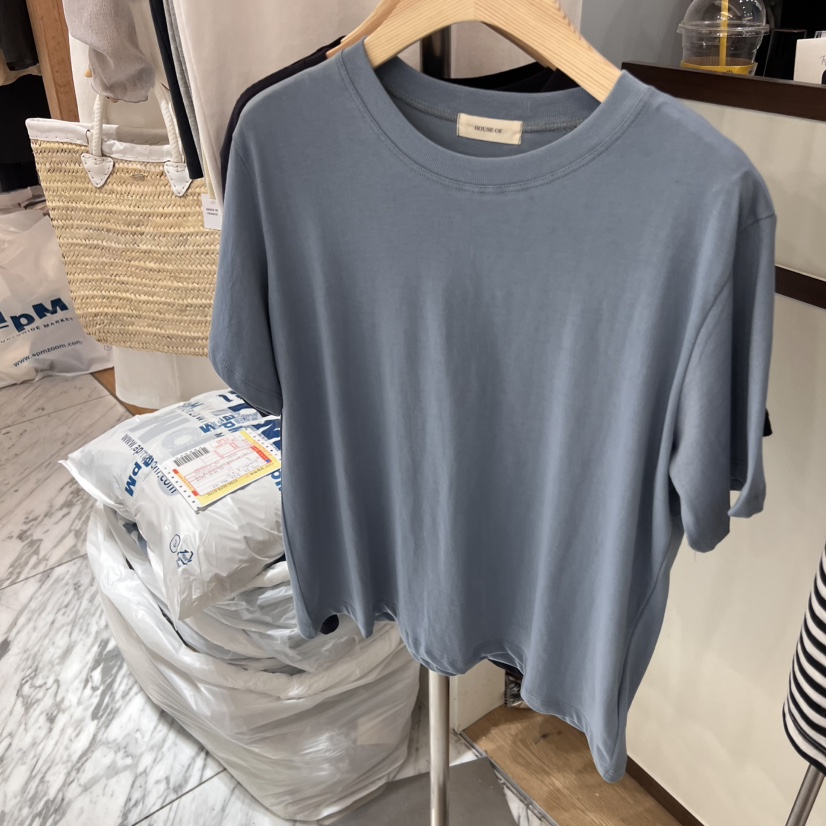 HOUSE OF/DE MERRY東大門㊣代購女裝新品熱賣休閑時尚T恤HOUSE OF/DE MERRYT恤圖色4