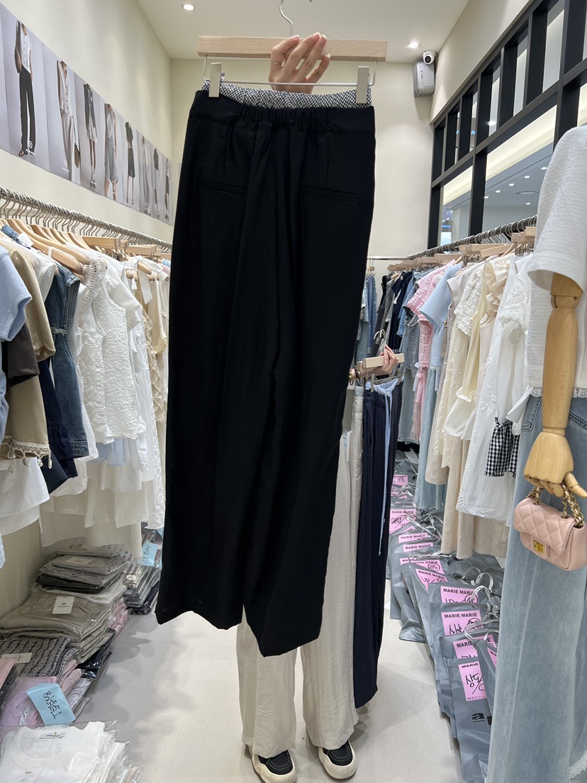MARIE MARIE東大門㊣代購女裝新品25春夏真品時尚休閑休閑褲MARIE MARIE休閑褲