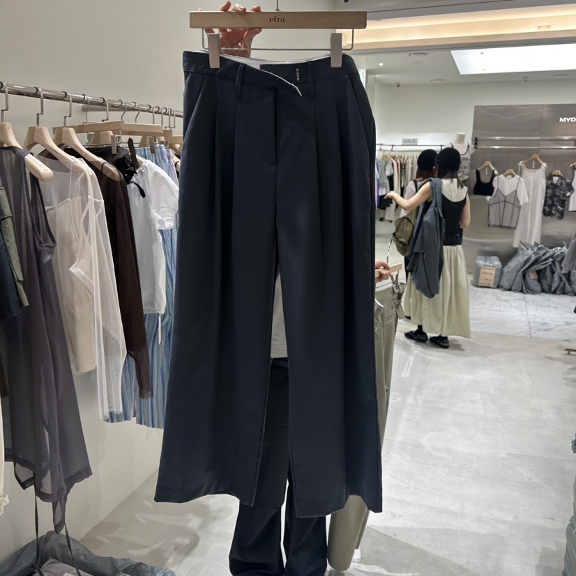PITA東大門㊣實拍女裝新品推薦熱賣人氣休閑時尚真品休閑褲THE VERLIN/piTa休閑褲圖色2