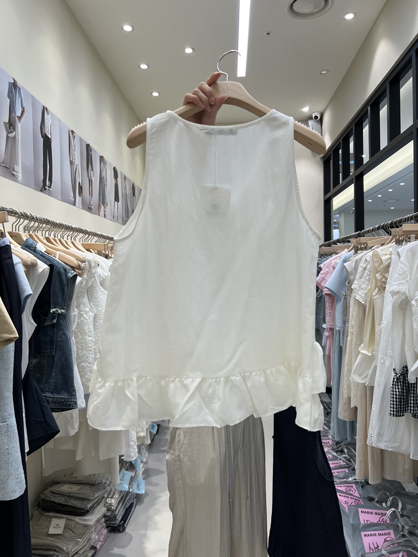MARIE MARIE韓國代購㊣女士新品熱賣人氣休閑推薦吊帶背心MARIE MARIE吊帶/背心