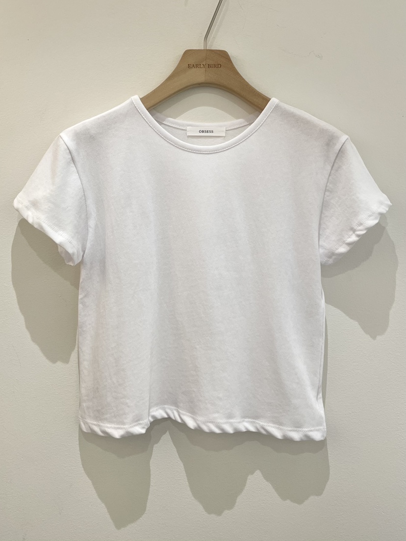 OBSESS東大門㊣代購女士新品推薦職業人氣時尚25春夏熱賣T恤OBSESS/EARLY BIRDT恤